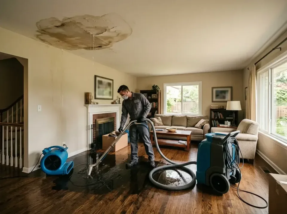 attic-pipe-burst-ceiling-drip-008 — frequently asked questions, Water Damage Restoration & Carpet Care in West Whittier-Los…